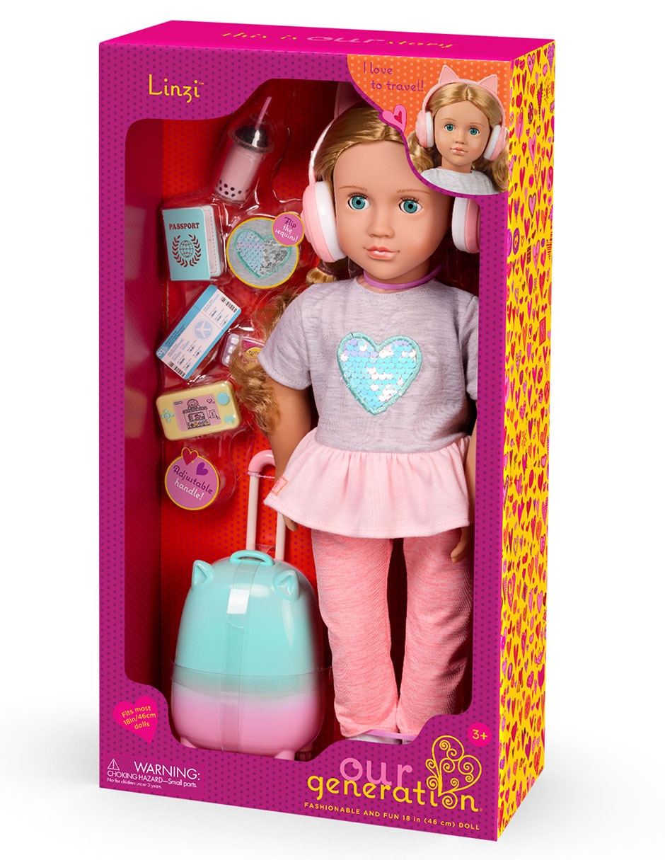 Muñeca viajera Linzi 2