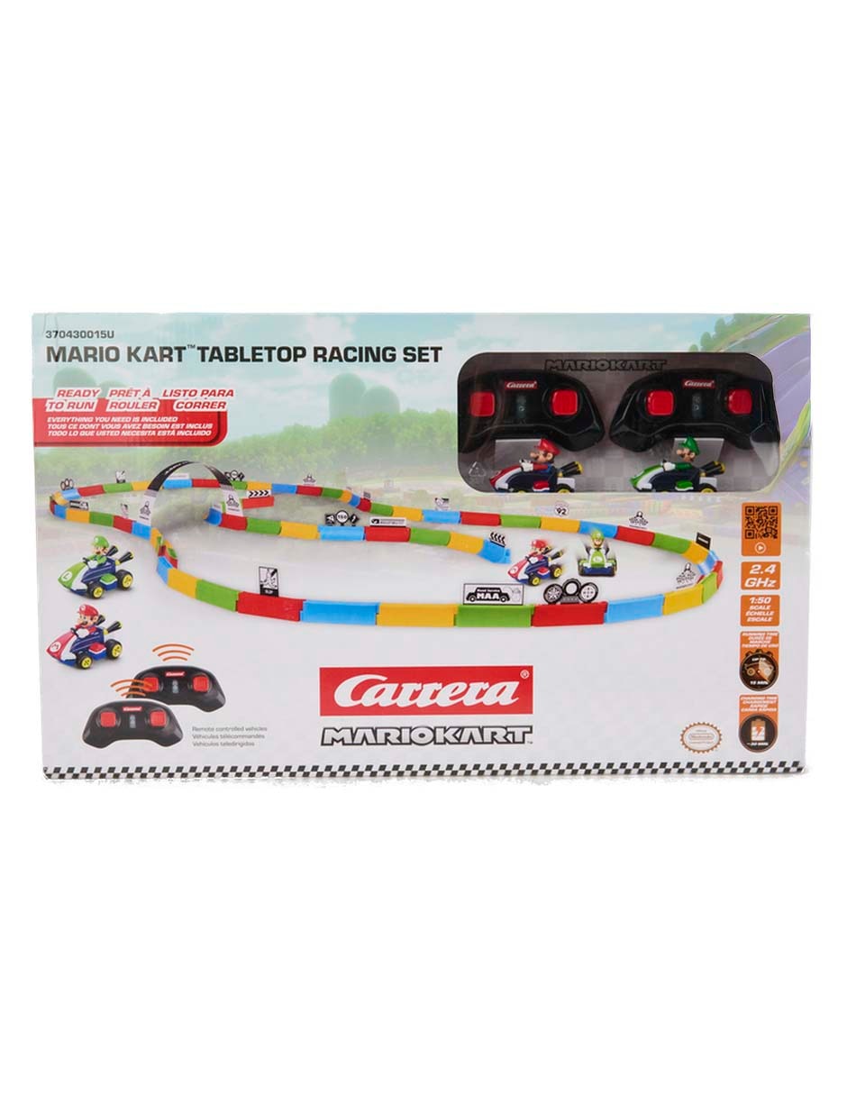Set pista y automóviles tabletop racing Mario Kart
