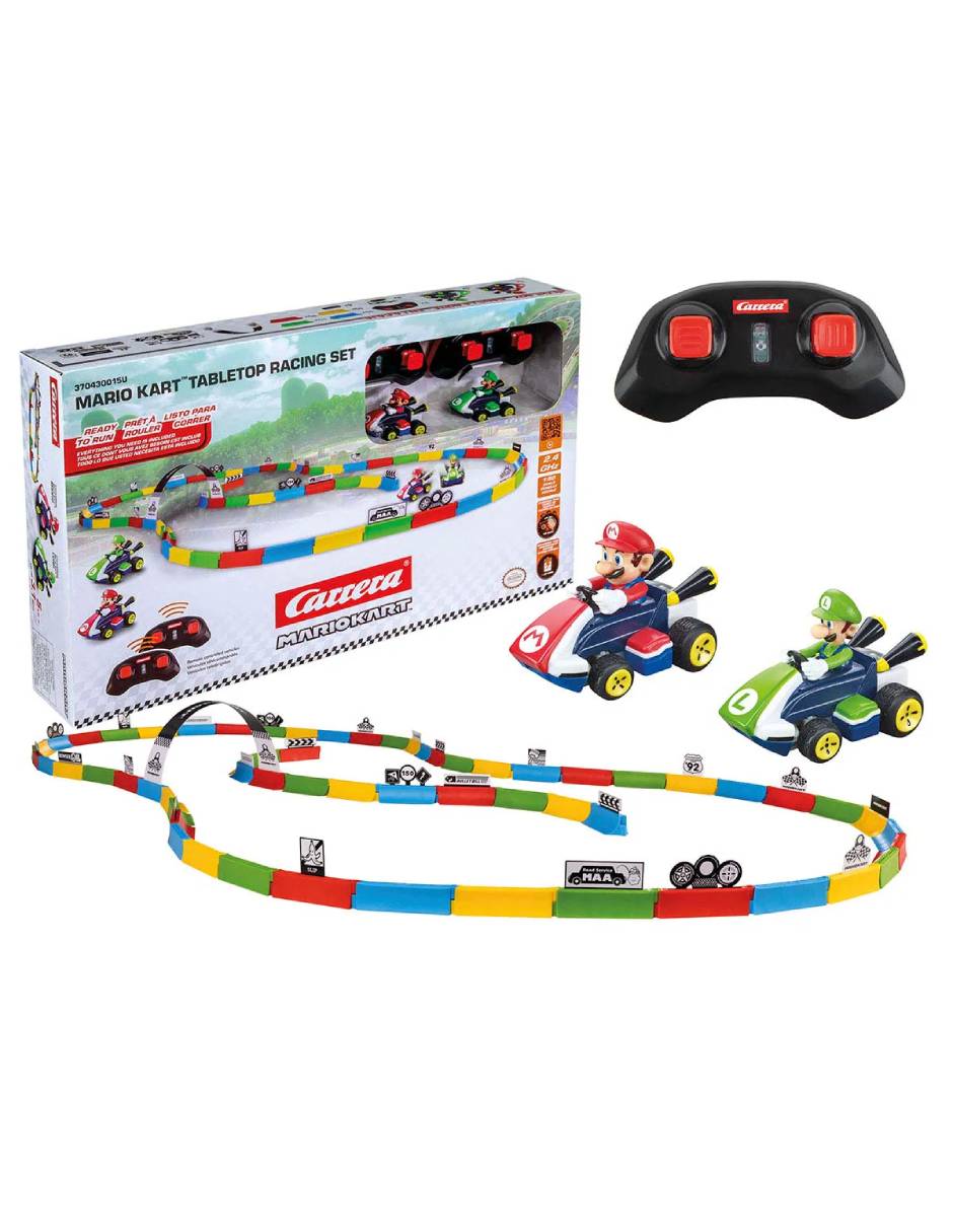 Set pista y automóviles tabletop racing Mario Kart 5