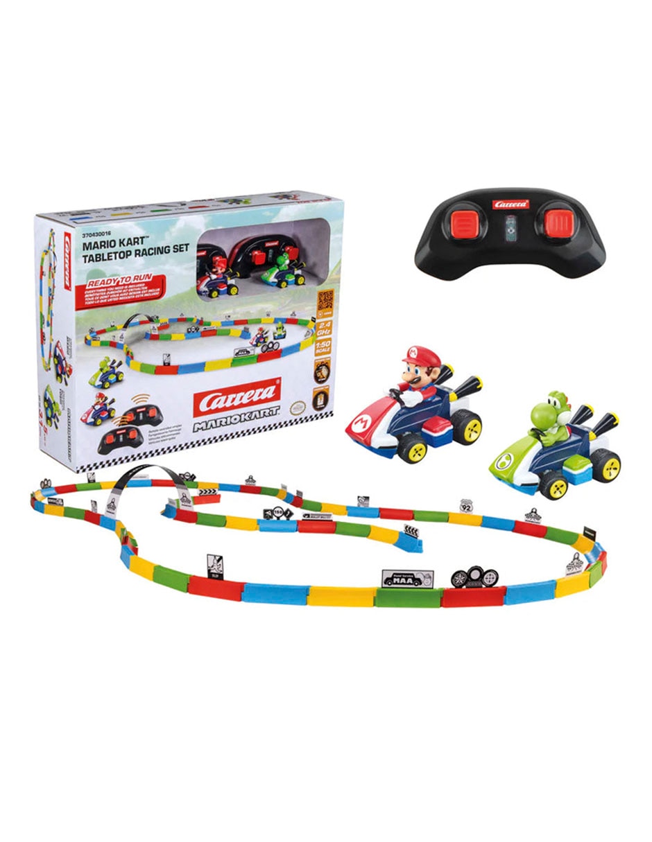 Set pista y automóviles Mario Kart