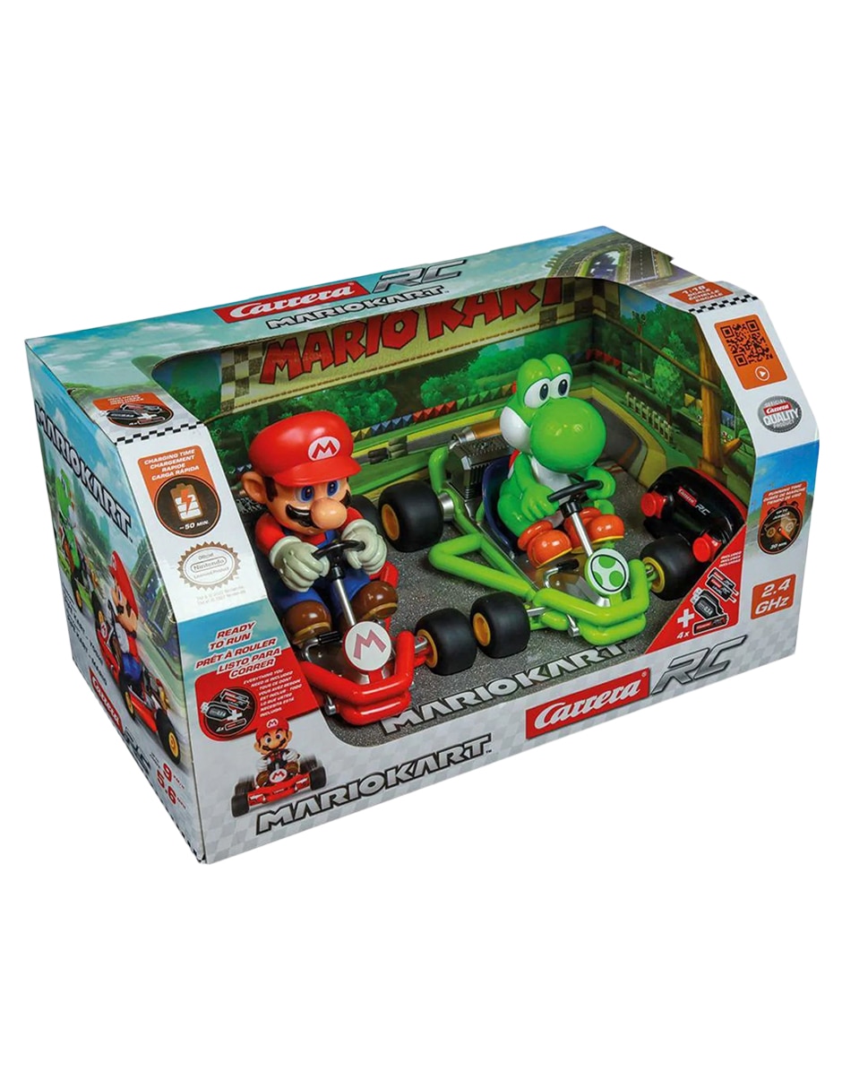Set carro a control remoto 370200987 Mario Kart 1