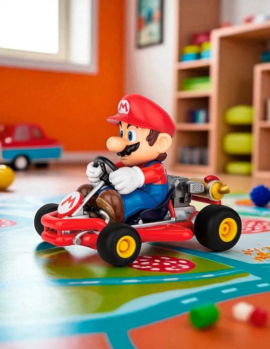 Set carro a control remoto 370200987 Mario Kart 3