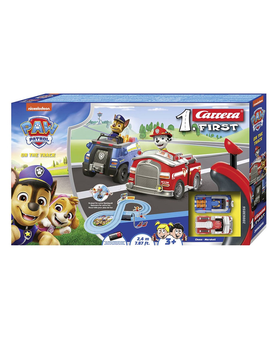 Set pista y automóviles Paw Patrol 3