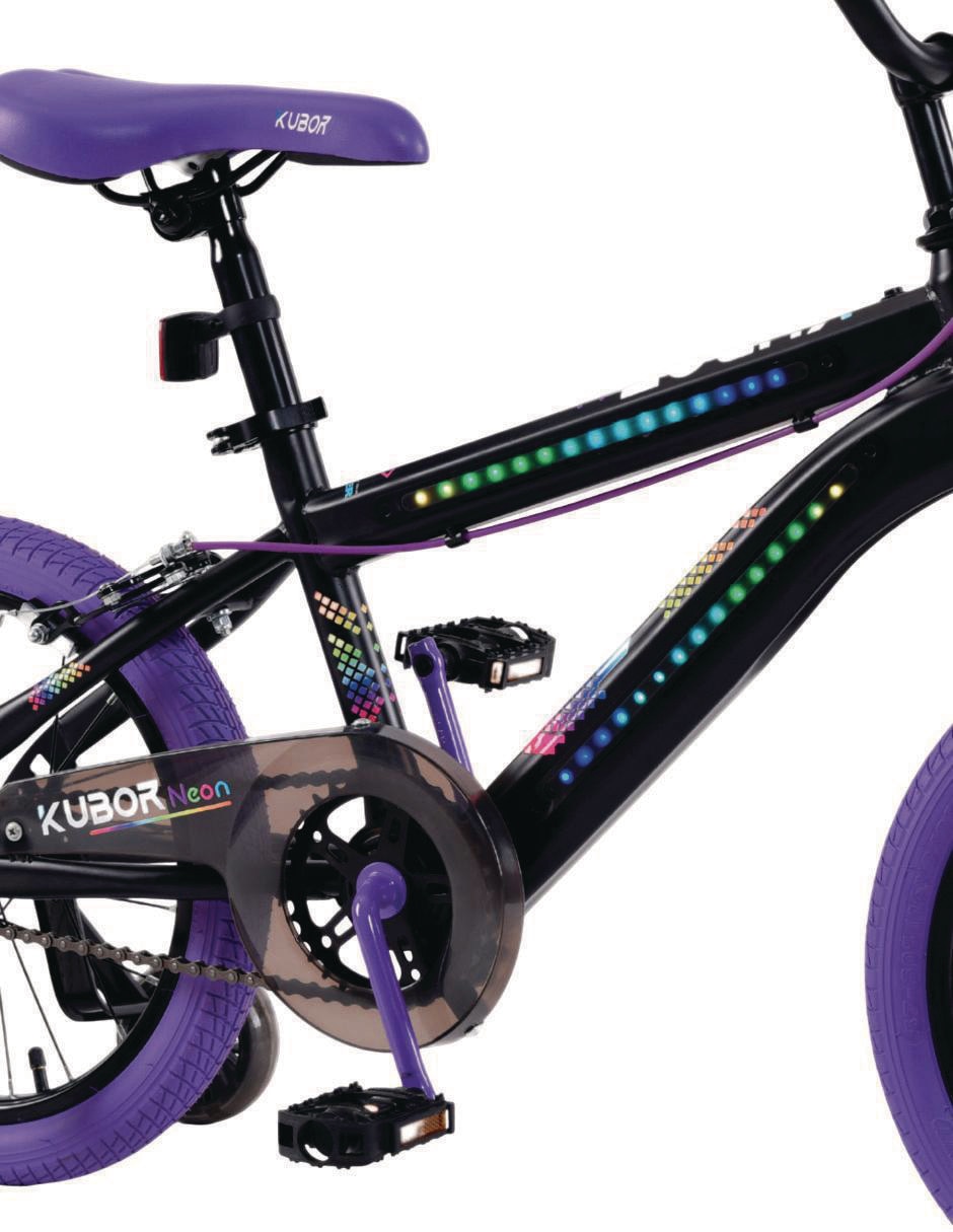 Bicicleta infantil Kubor rodada 20 Neon unisex