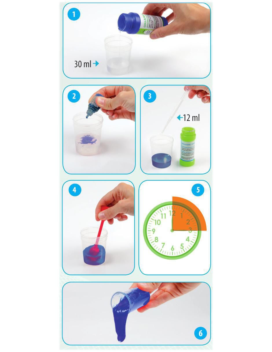 Ciencia y juego Fun Mini Set Crazy Slime 2