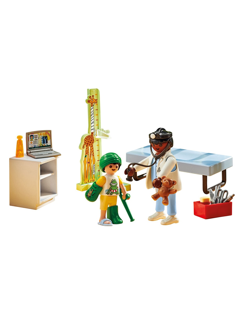 Playmobil Pediatra con osito de peluche 71619 Action Heroes 2