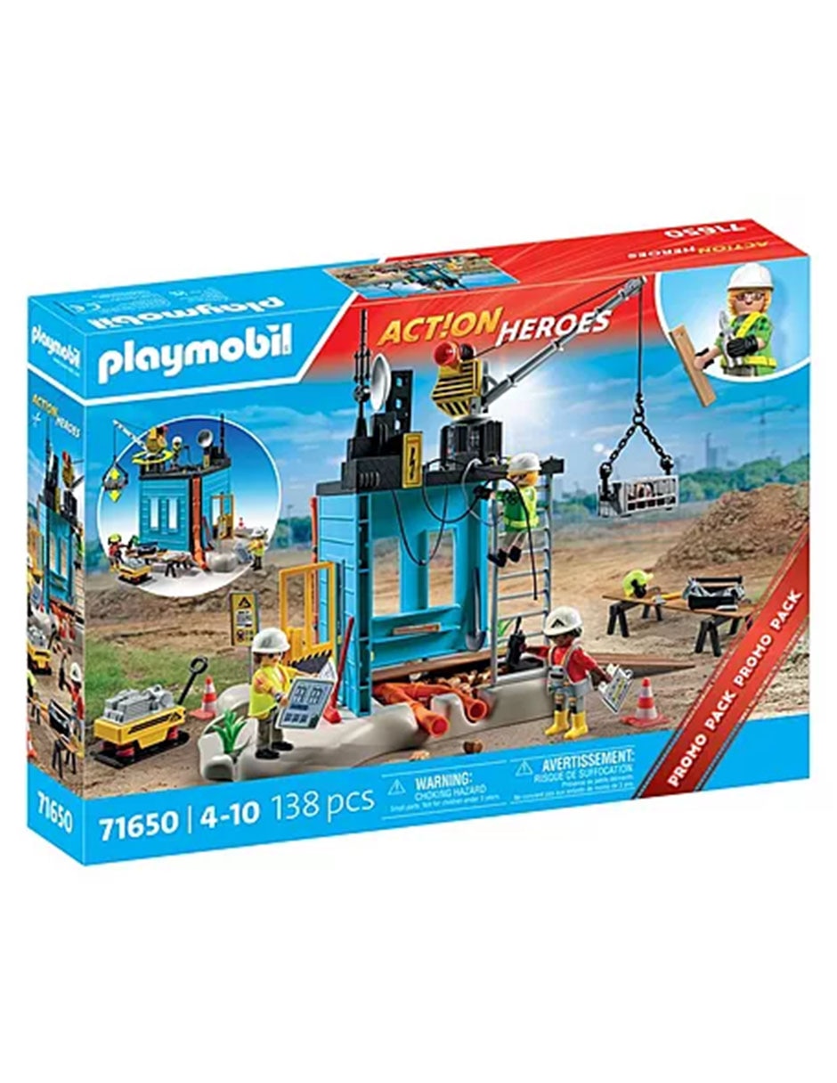 Playmobil Construcción 71650 Action Heroes 2