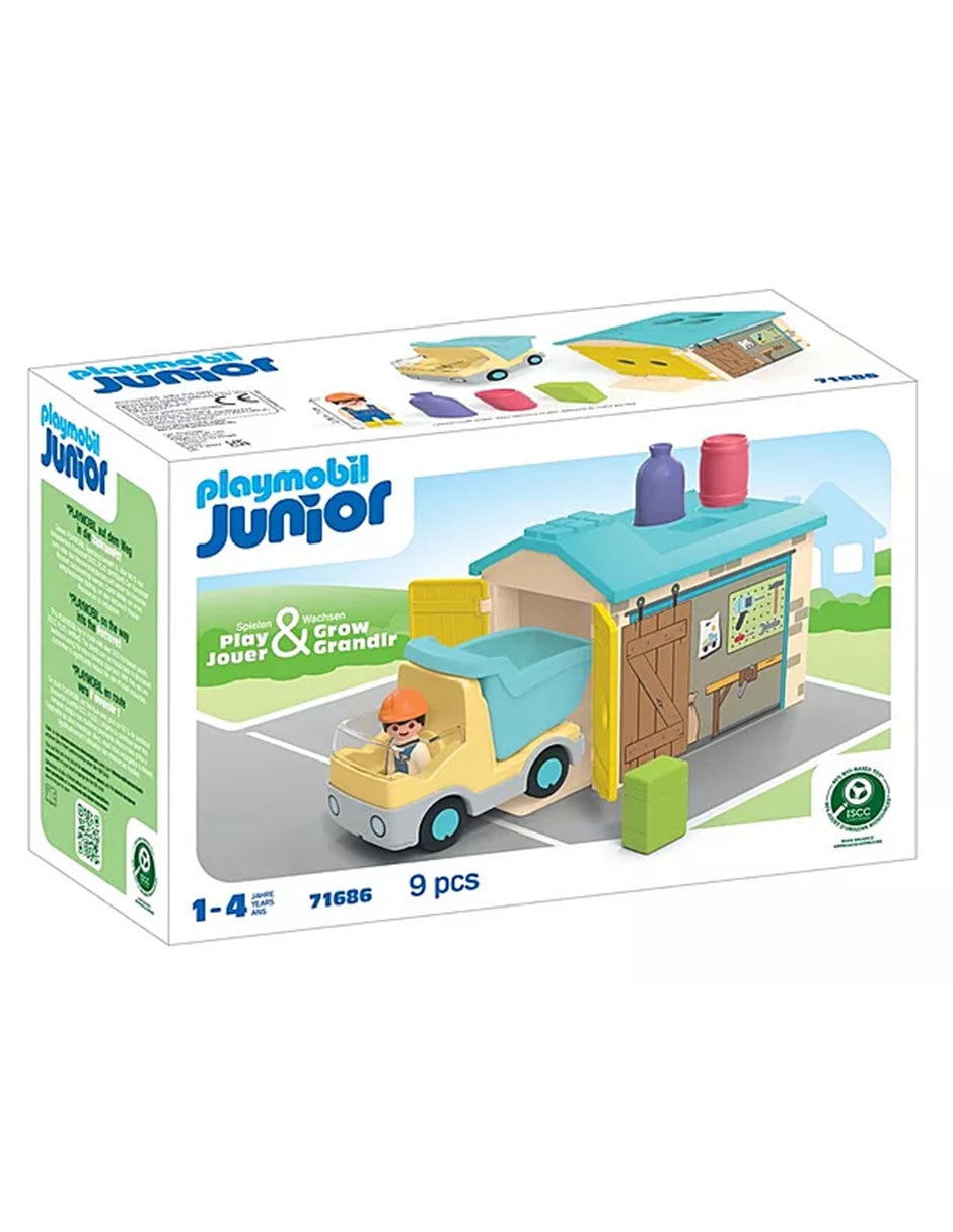 Camión de obras con garaje 71686 Junior 4