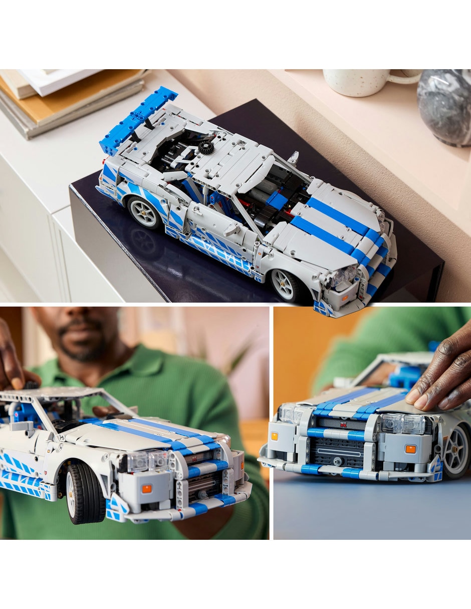Lego Technic Coche Nissan Skyline GT-R (R34) 42210 2 Fast 2 Furious 4