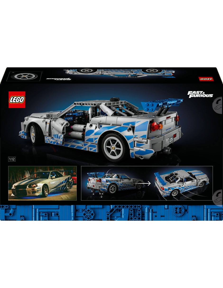 Lego Technic Coche Nissan Skyline GT-R (R34) 42210 2 Fast 2 Furious 5