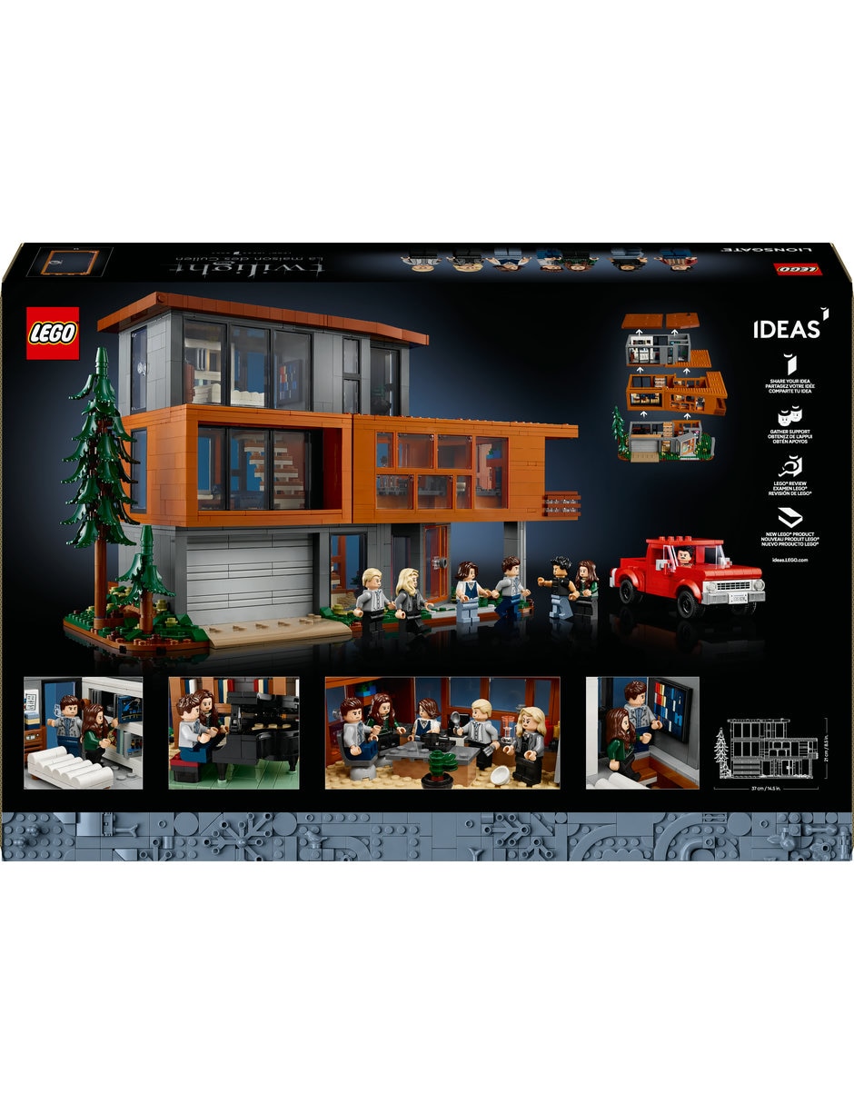 Lego ideas Crepúsculo: Casa de los cullen 21354 6
