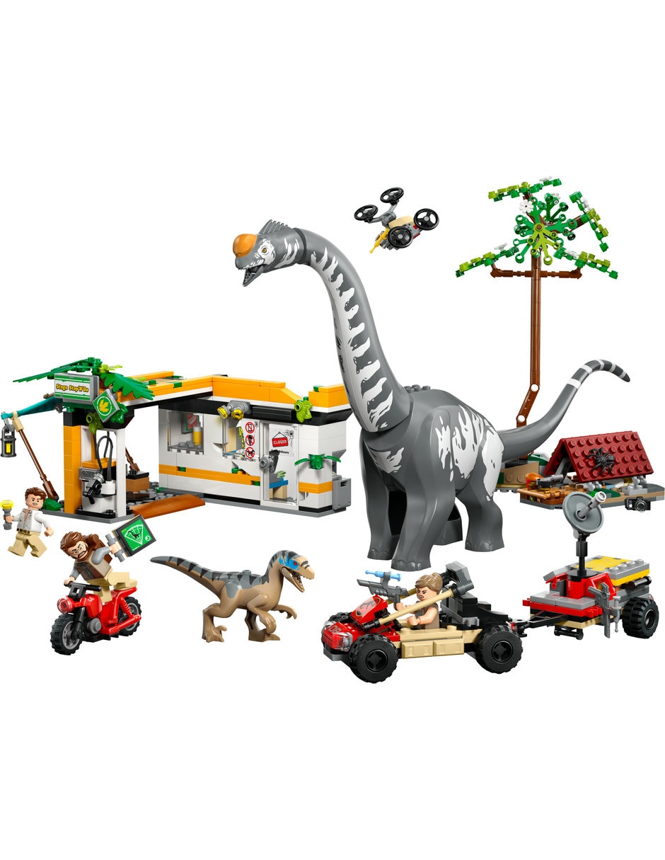 Lego Misión de seguimiento: Raptor y Titanosaurus 76973 Jurassic World 3