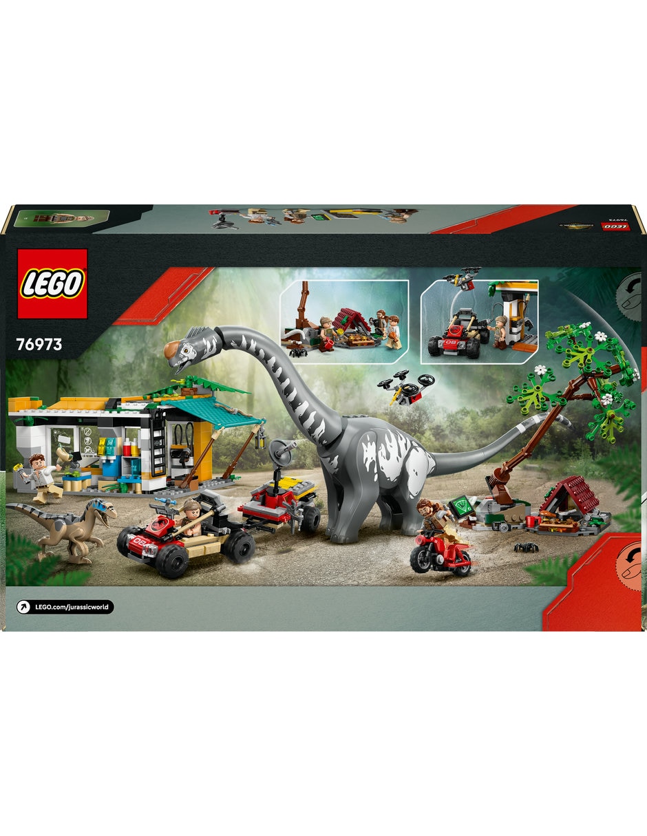 Lego Misión de seguimiento: Raptor y Titanosaurus 76973 Jurassic World 4