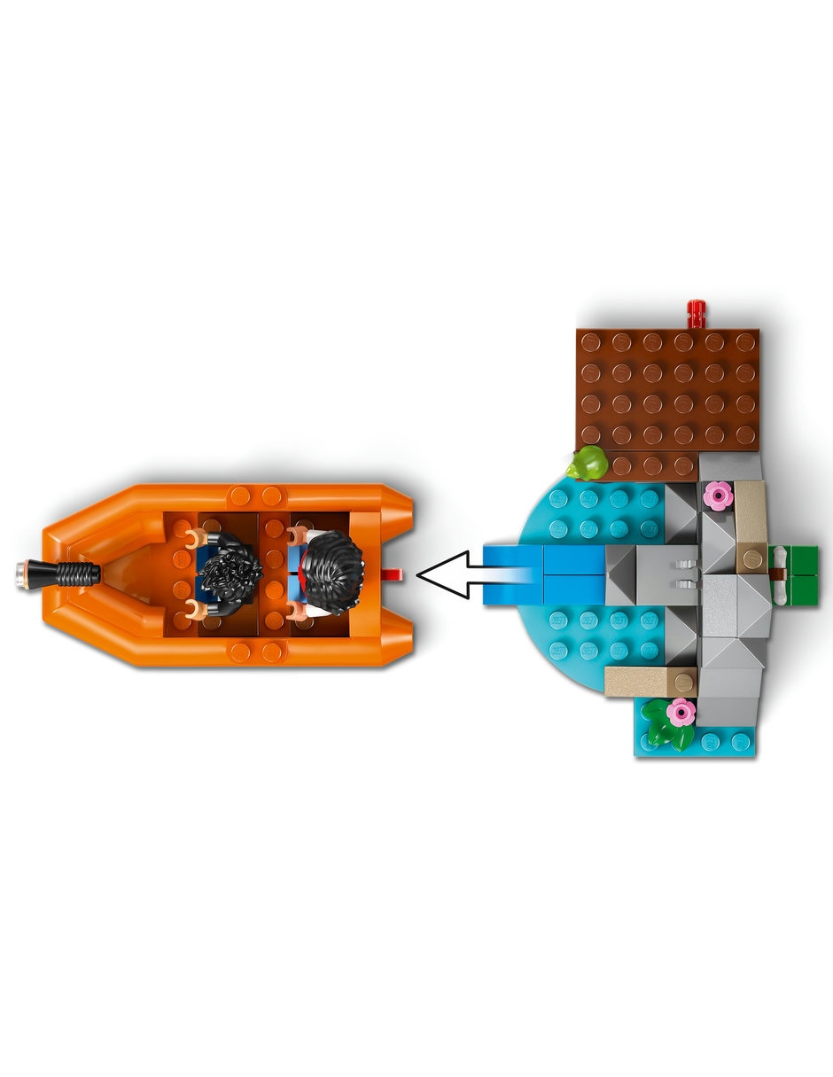 Lego Jurassic World Huida por el río y T. Rex a la caza 76975 Jurassic World 4