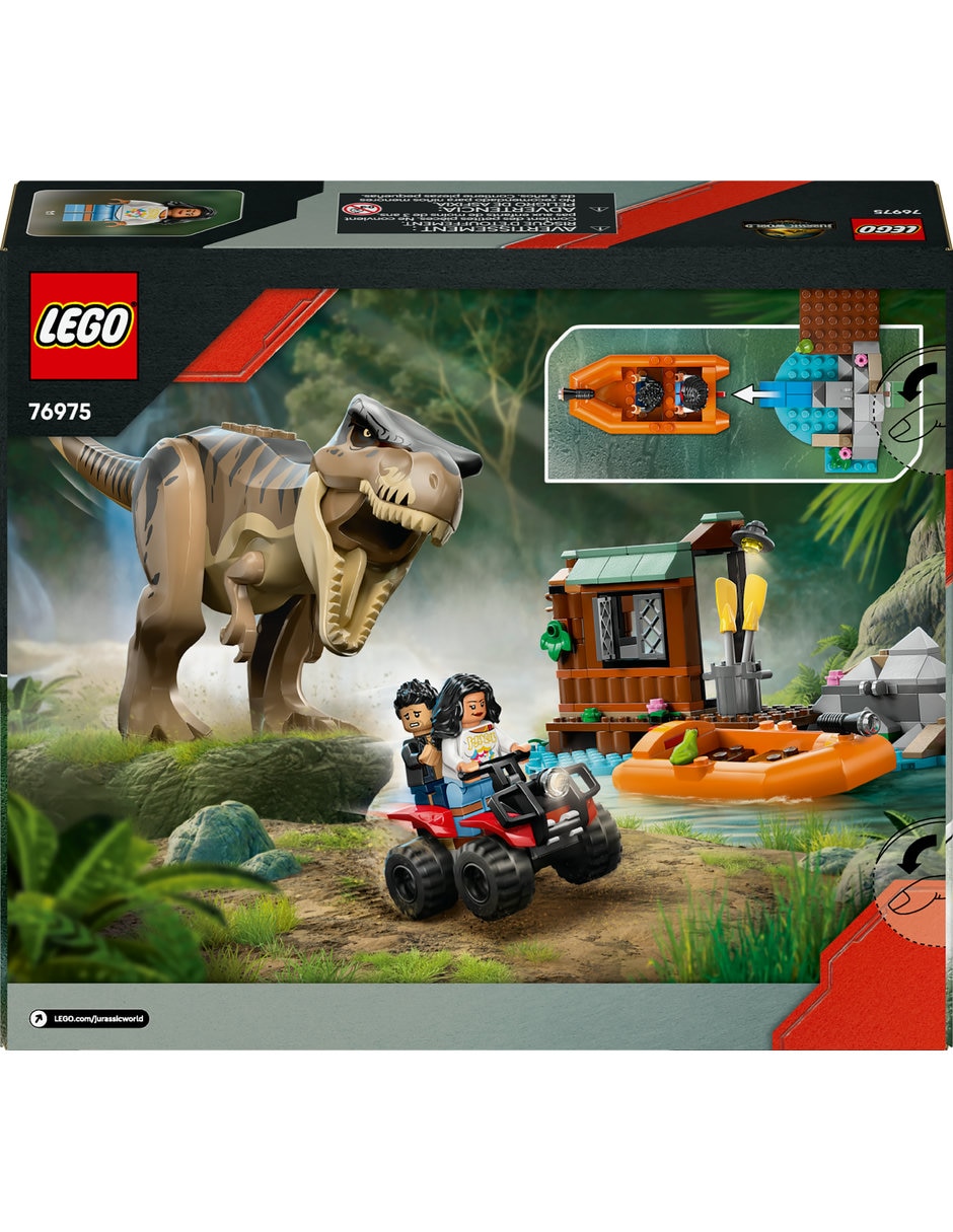 Lego Jurassic World Huida por el río y T. Rex a la caza 76975 Jurassic World 5