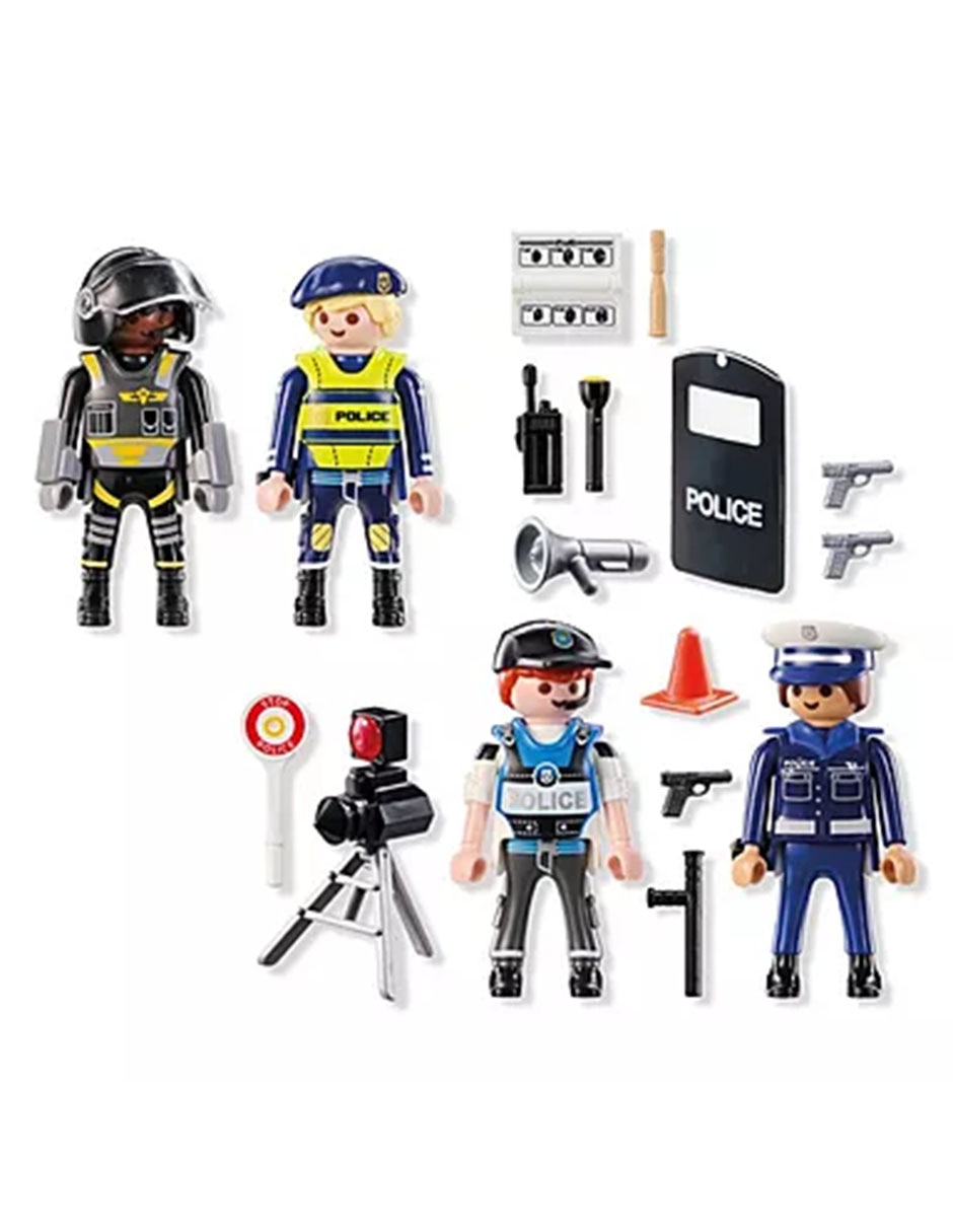 Playmobil Set figuras de policía 71730 3