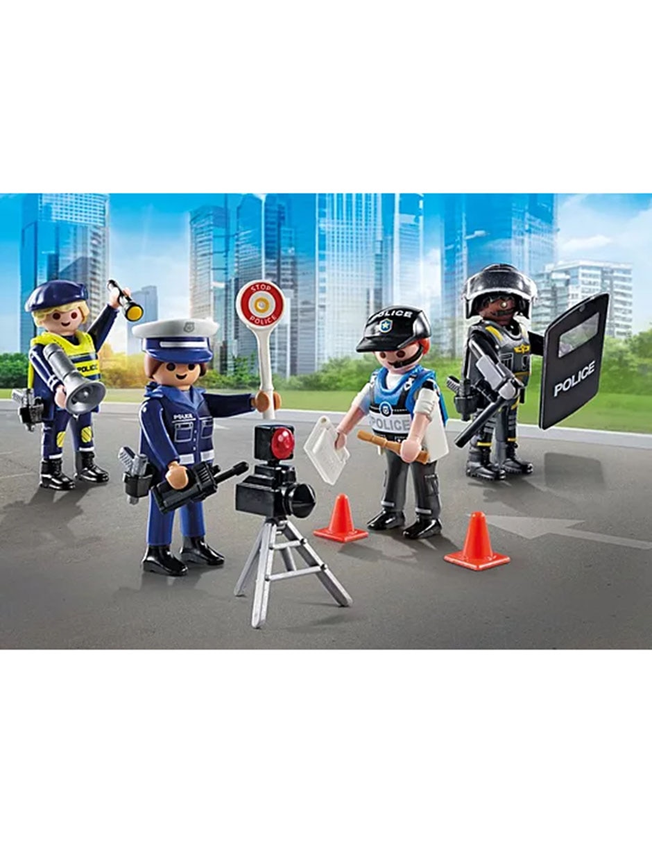 Playmobil Set figuras de policía 71730 4