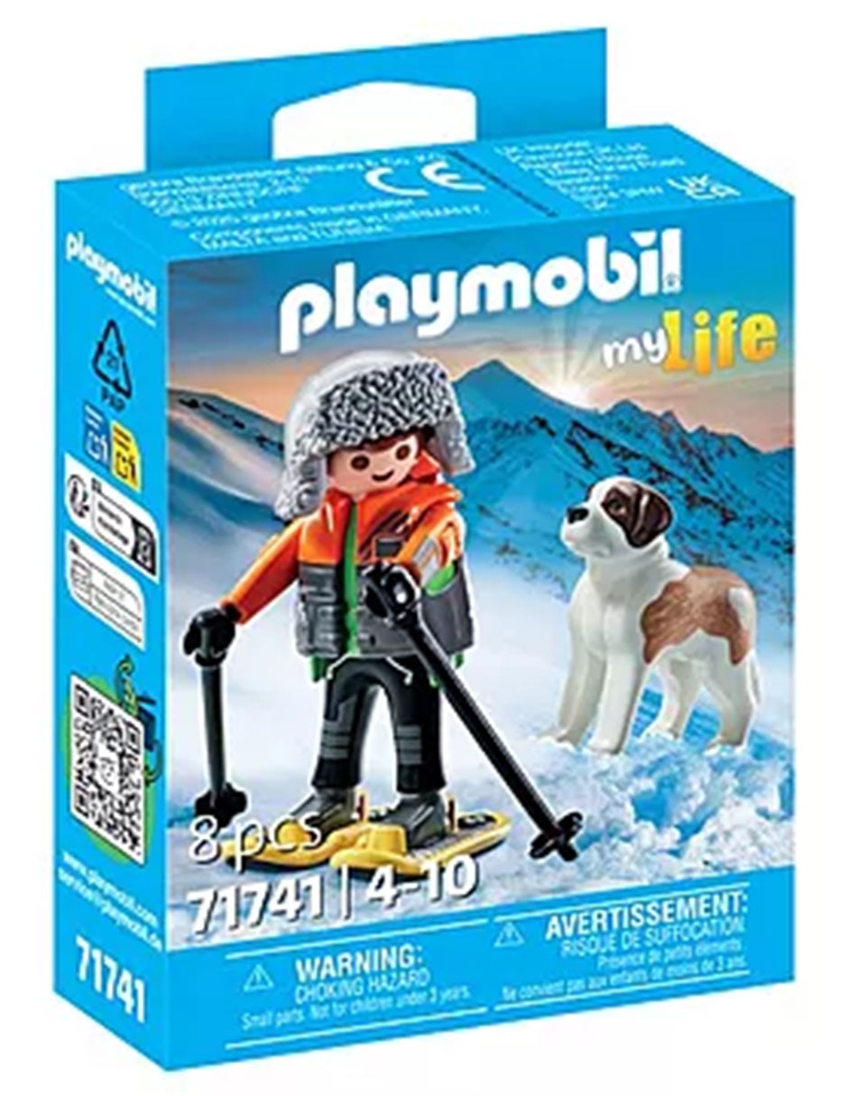 Playmobil Senderista con San Bernardo 71741 My Life 2