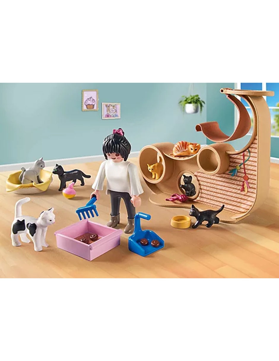 Playmobil Cafetería para gatos 71744 4