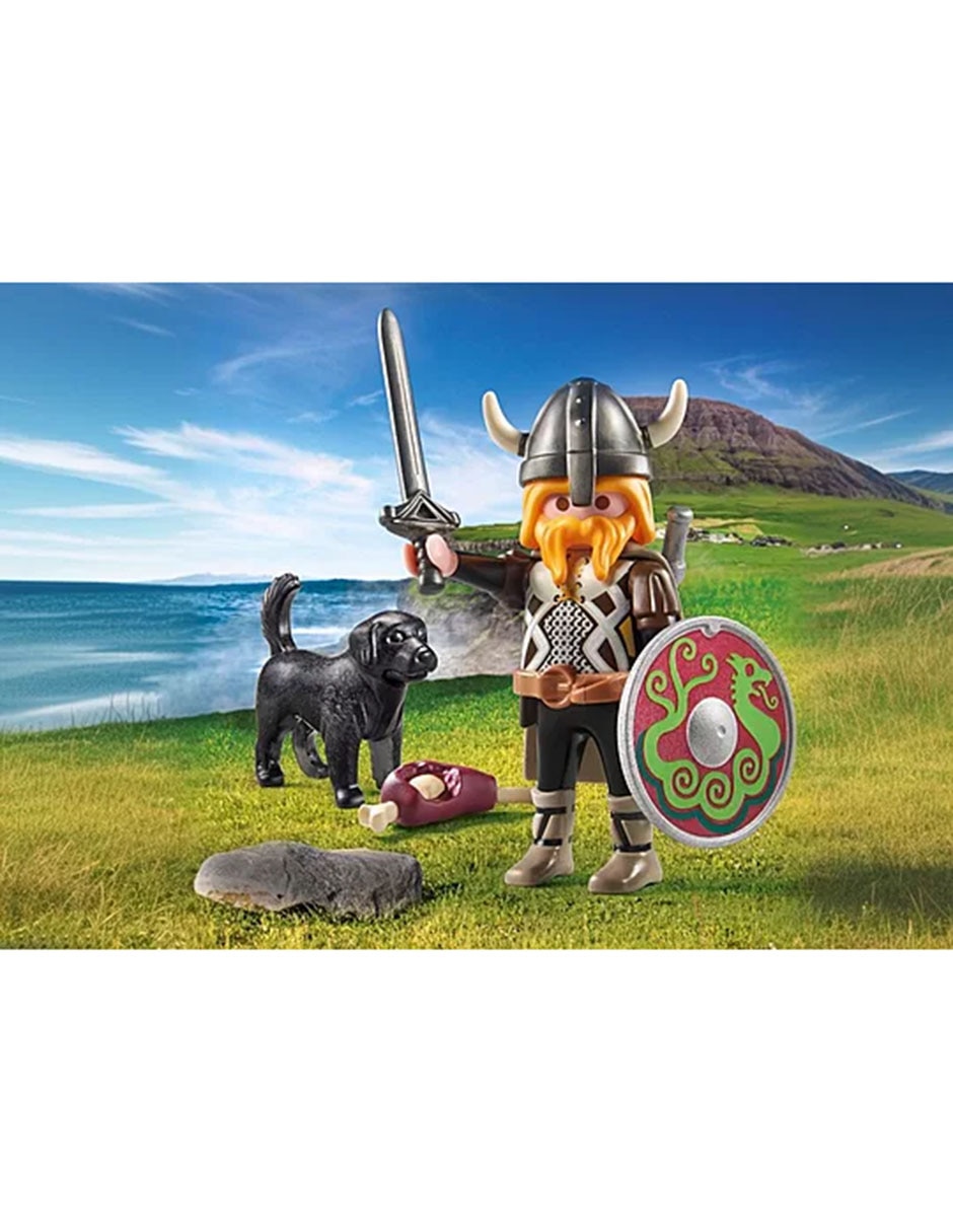 Playmobil Vikingo con Perro Guardián 71755 Special Plus 4