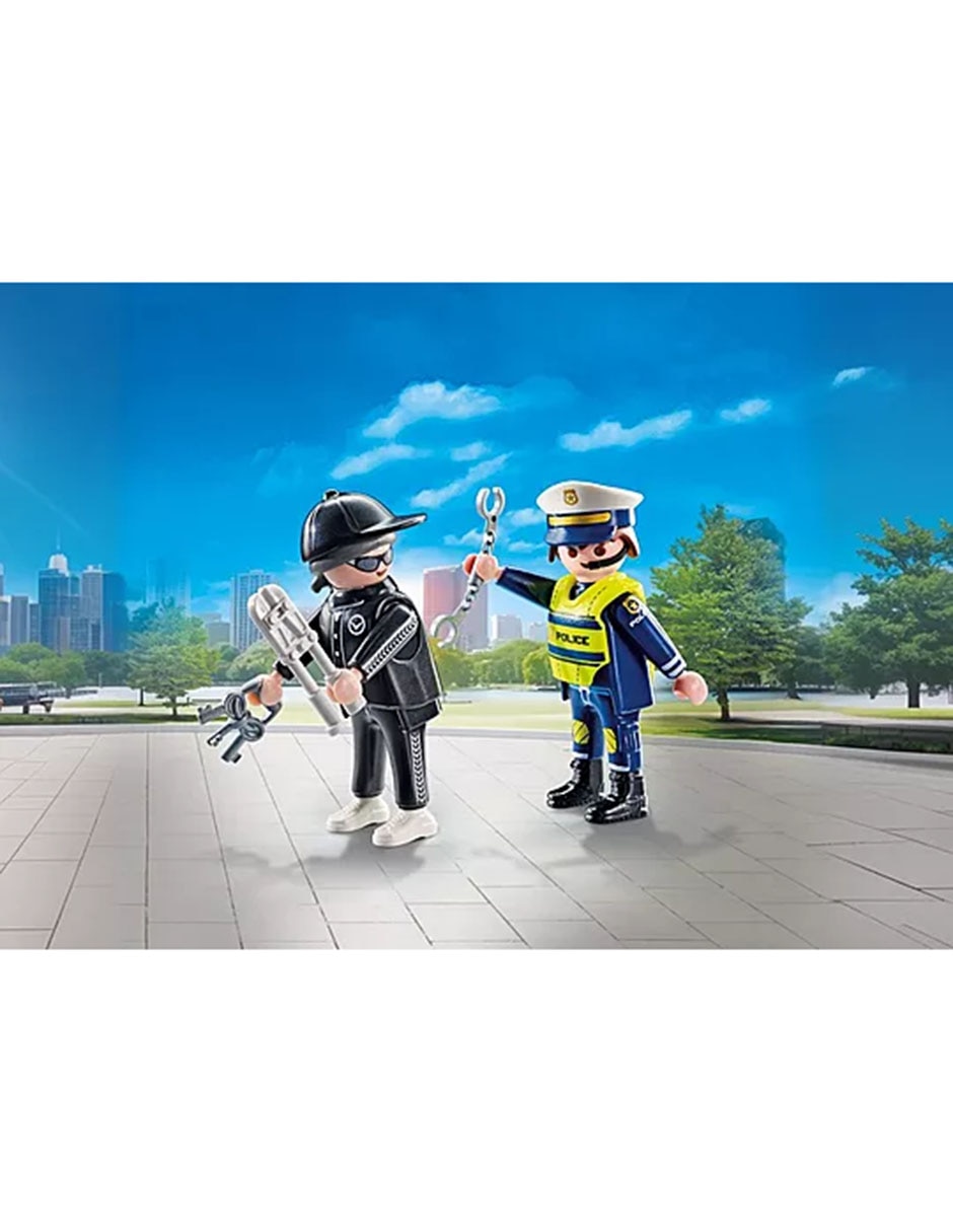 Playmobil Policía y Ladrón 71804 4