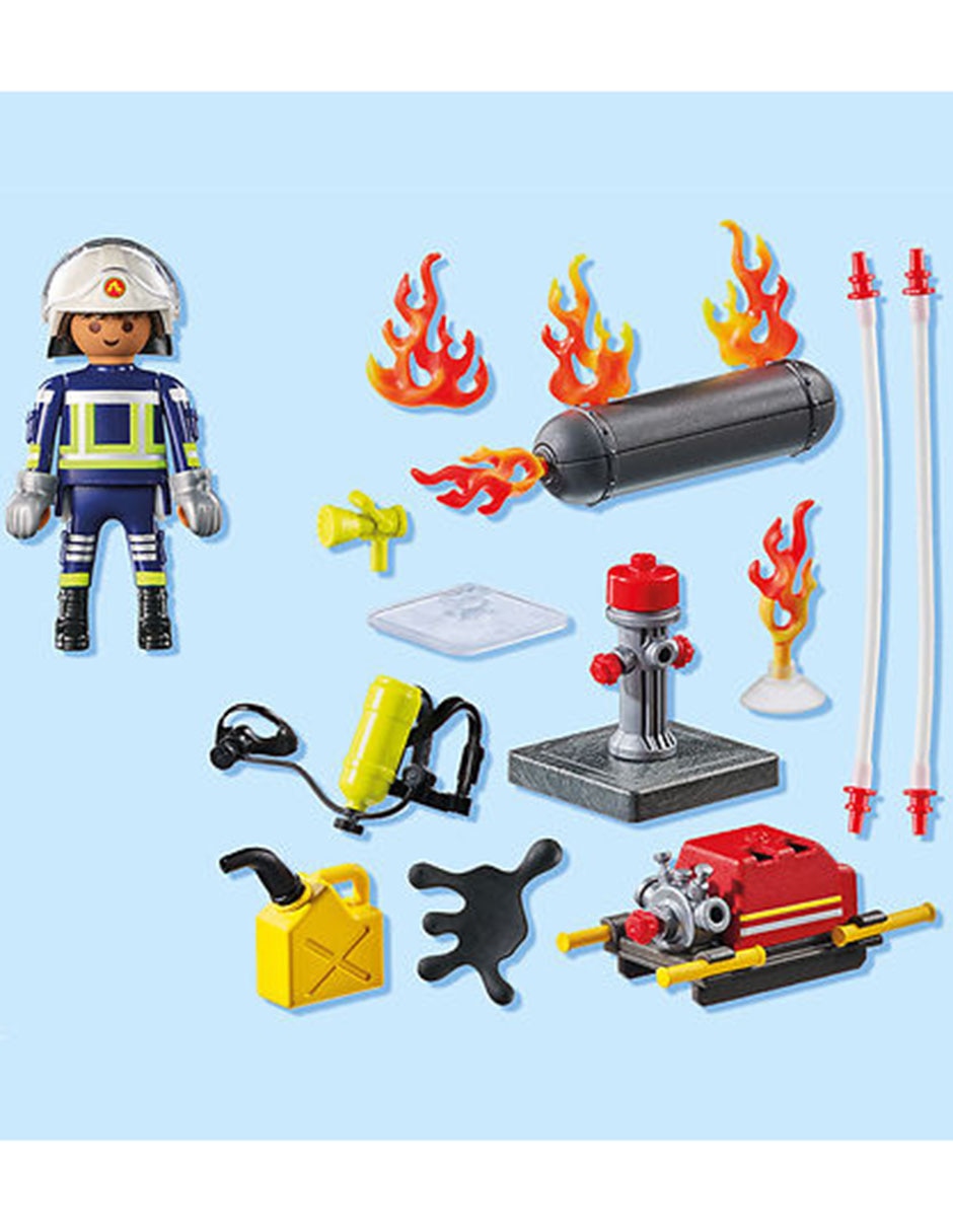Action Heroes Bombero con bomba de agua 71826 2