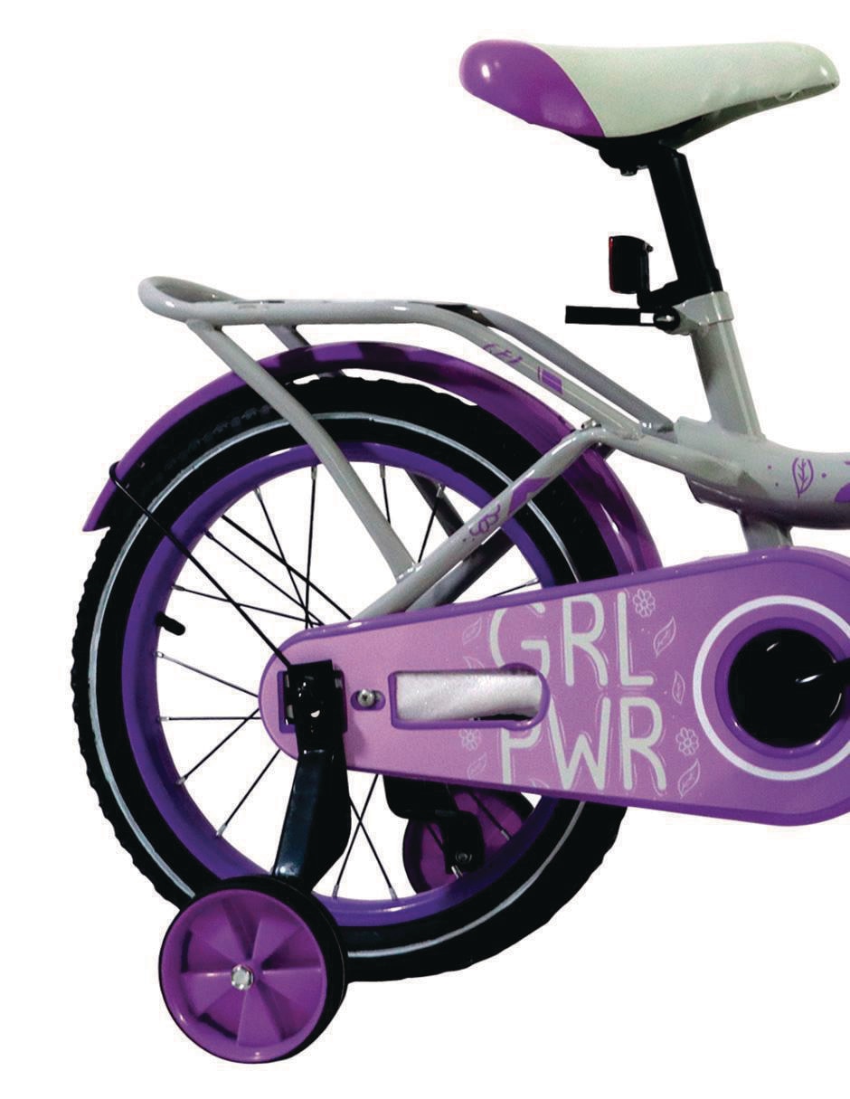 Bicicleta infantil Terrafit rodada 16 Minerva para niña