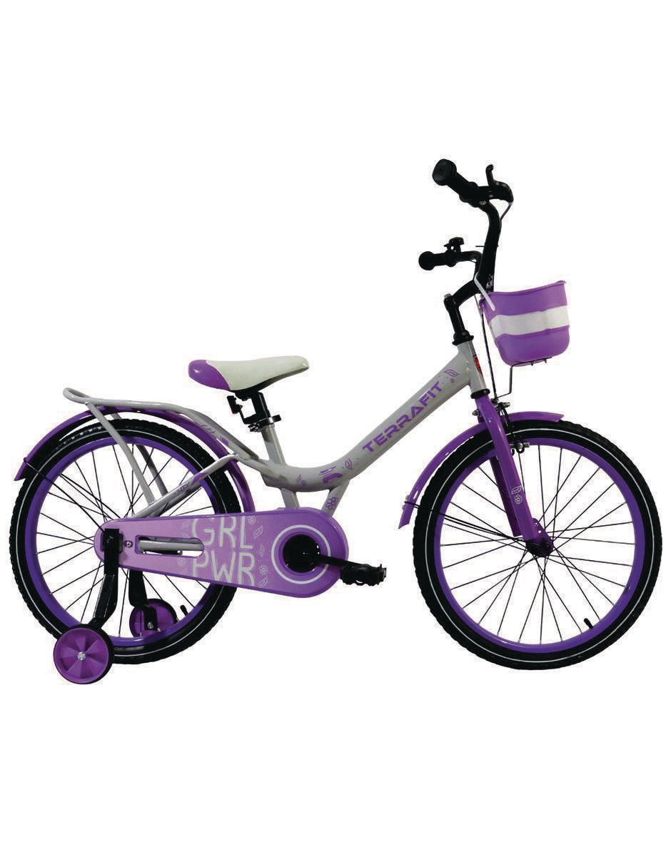 Bicicleta infantil rodada 20 Minerva para niña