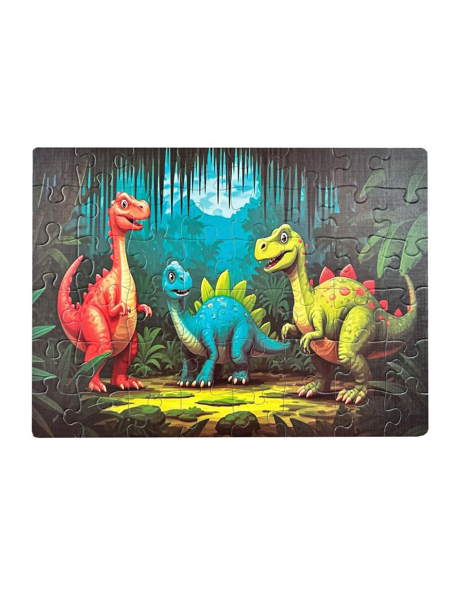 Rompecabezas Dinosaurios Infantil 48 Piezas 4
