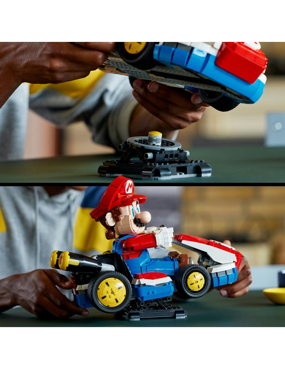 Lego Mario Kart Como Armar Carros De Lego Lego Super Mario Mario