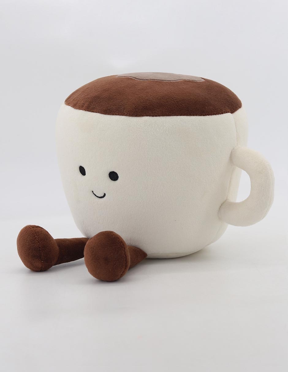 Peluche de taza de café de 15 cm 2