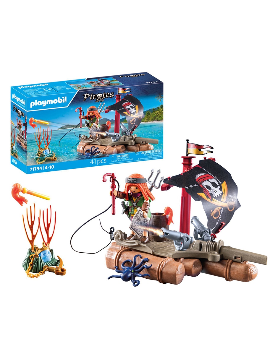 Playmobil Bote Pirata con Tesoro 71794 Toys 