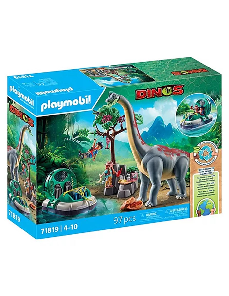 Braquiosaurio con Aerodeslizador 71819 Dinos 3