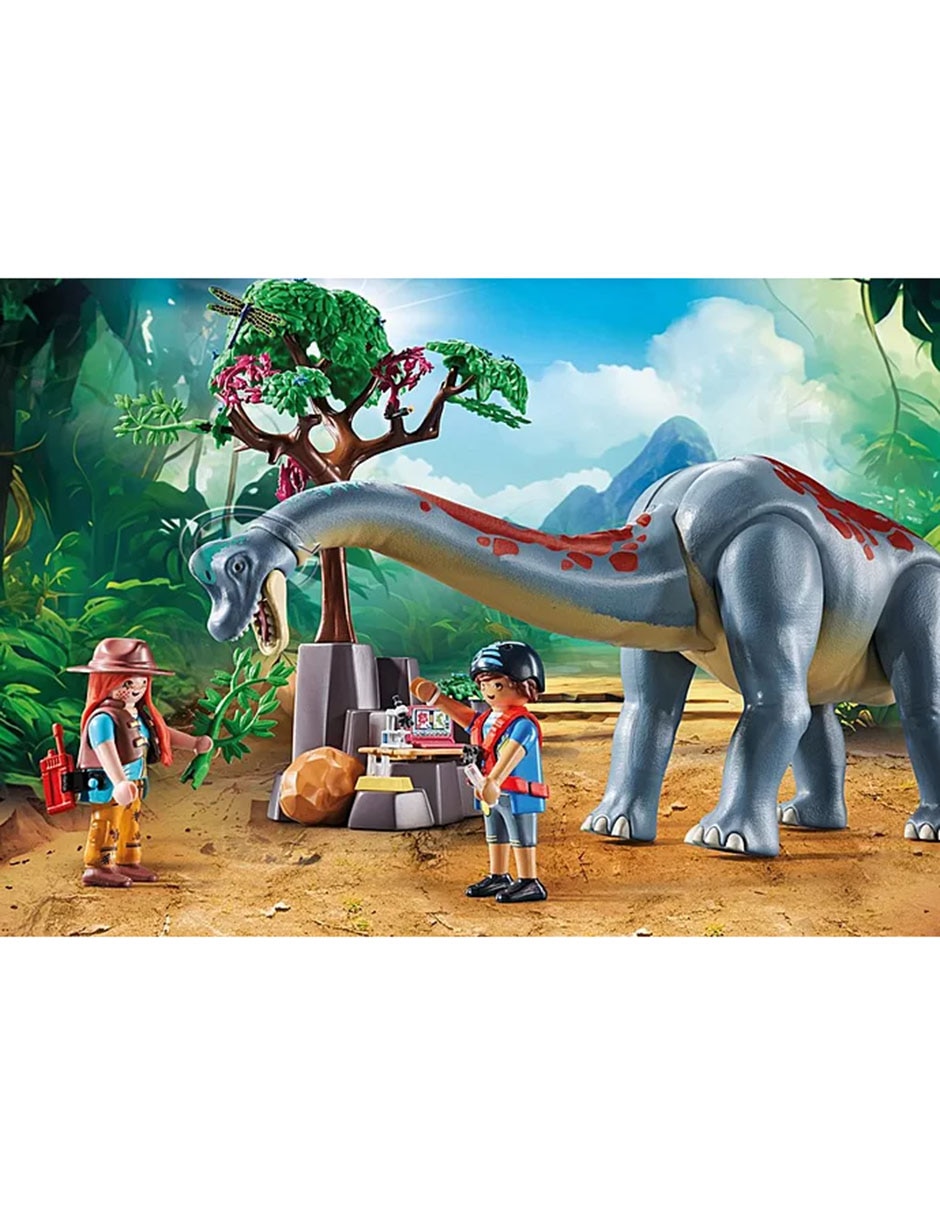 Braquiosaurio con Aerodeslizador 71819 Dinos 4