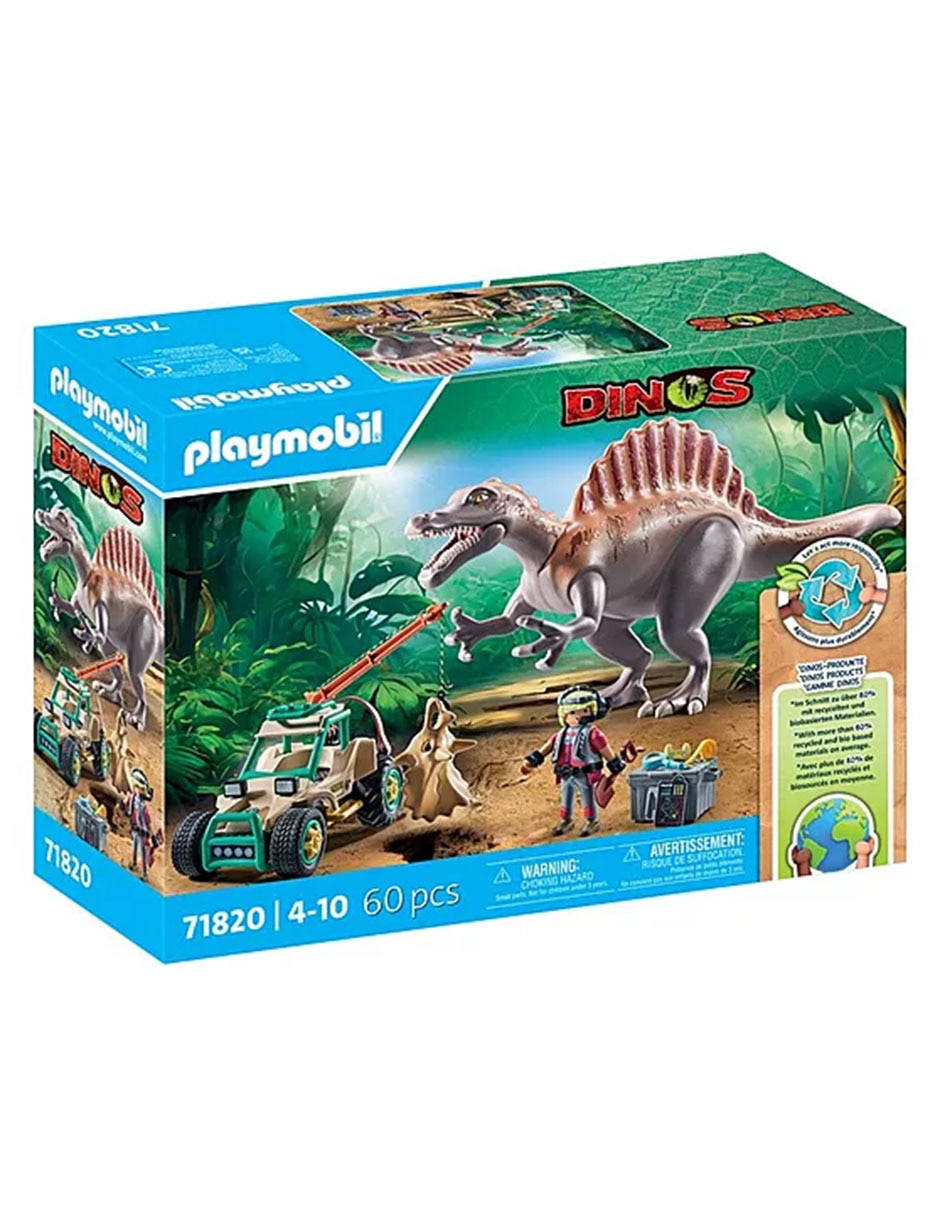 Ataque del Spinosaurio 71820 Dinos 3