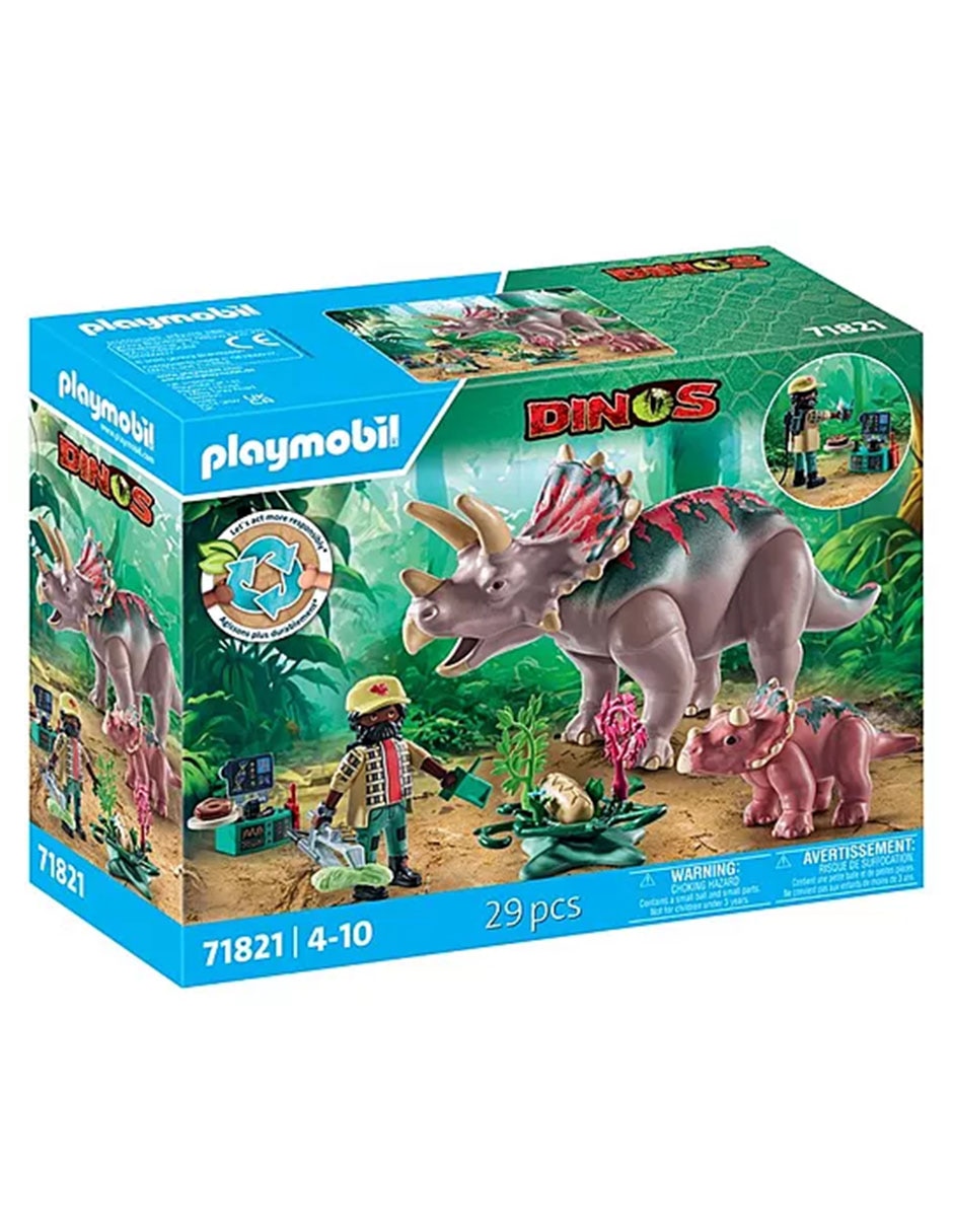 Familia de triceratops 71821 Dinos 3