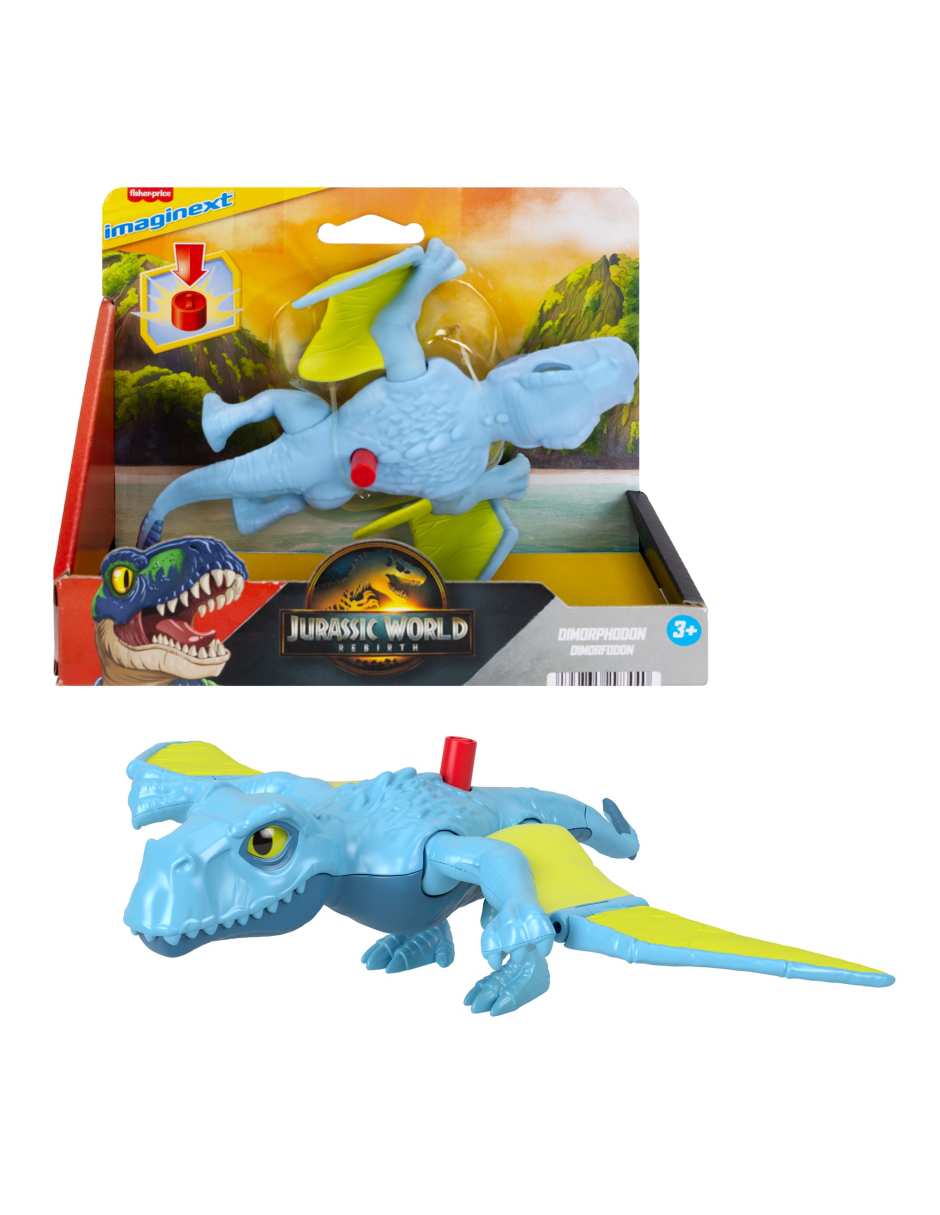 Figura de acción articulada Jurassic World Dimorphodon con movimiento
