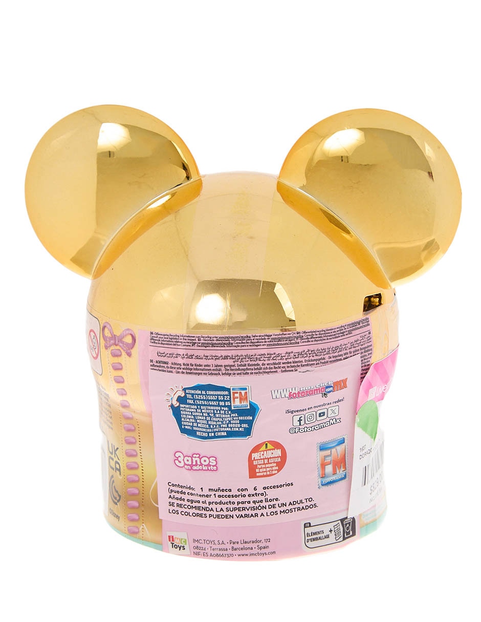 Muñeca mini Disney Gold Edition Disney 3