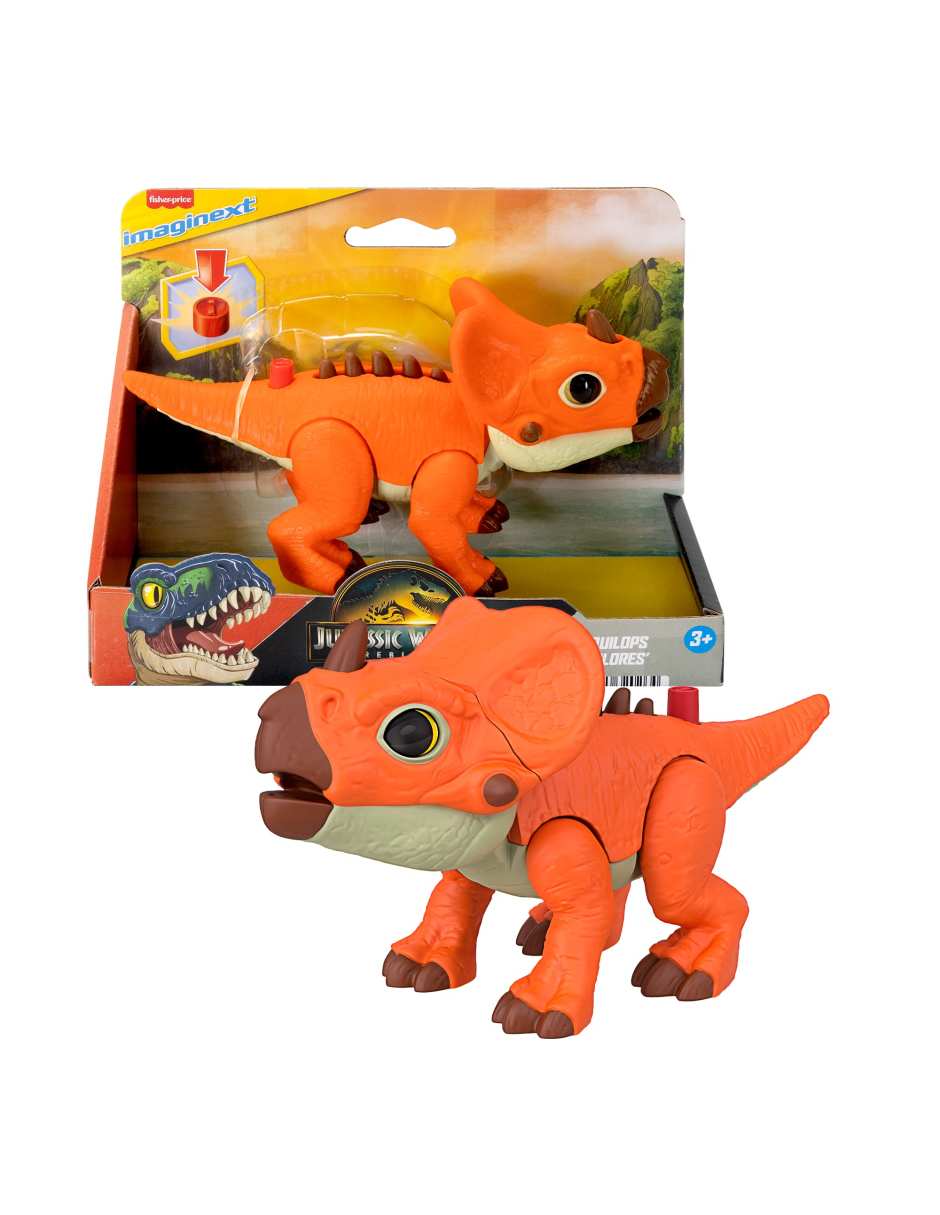 Figura de acción articulada Jurassic World Rebirth Aquilops 6