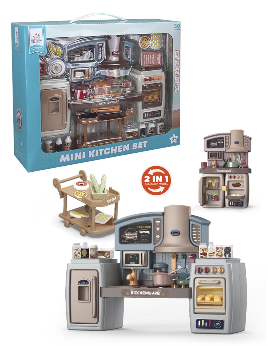 Mini Kitchen Set juego de rol para niños 1