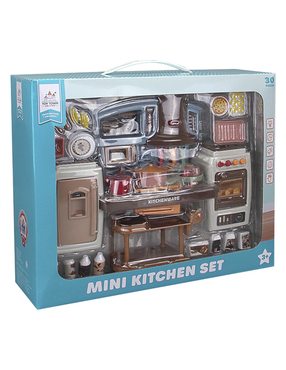 Mini Kitchen Set juego de rol para niños 5