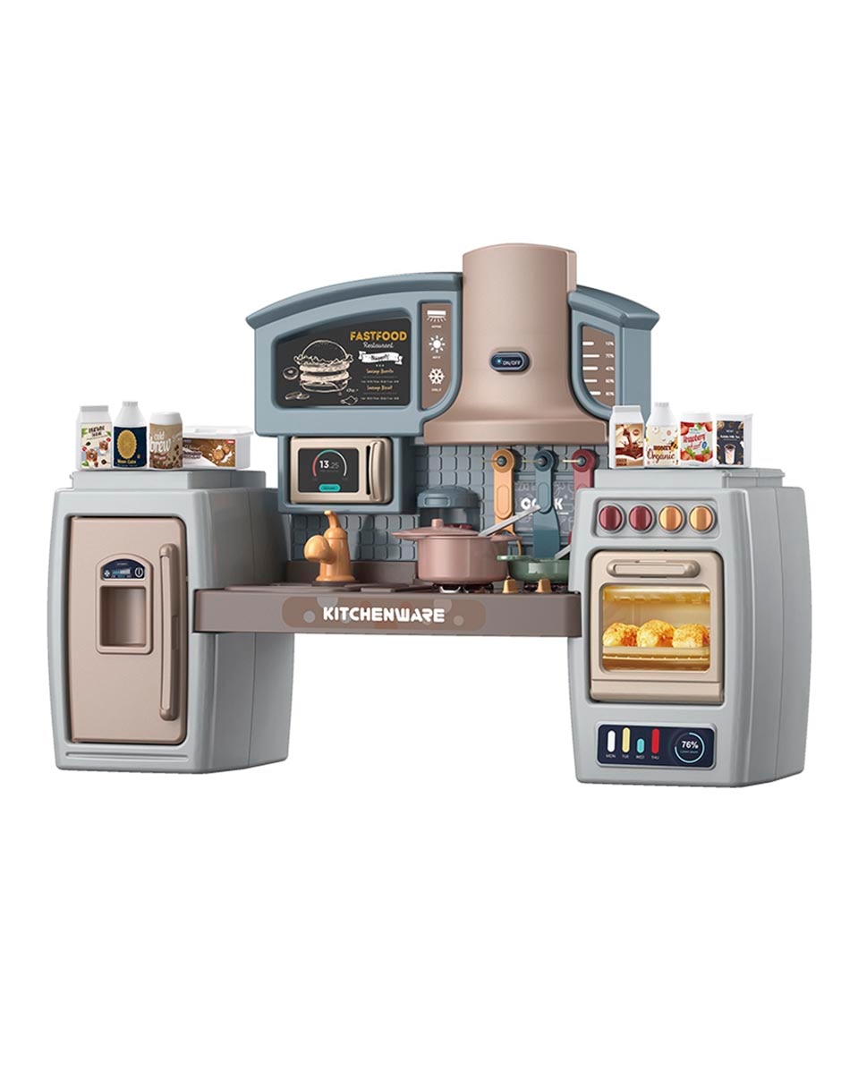 Mini Kitchen Set juego de rol para niños 6