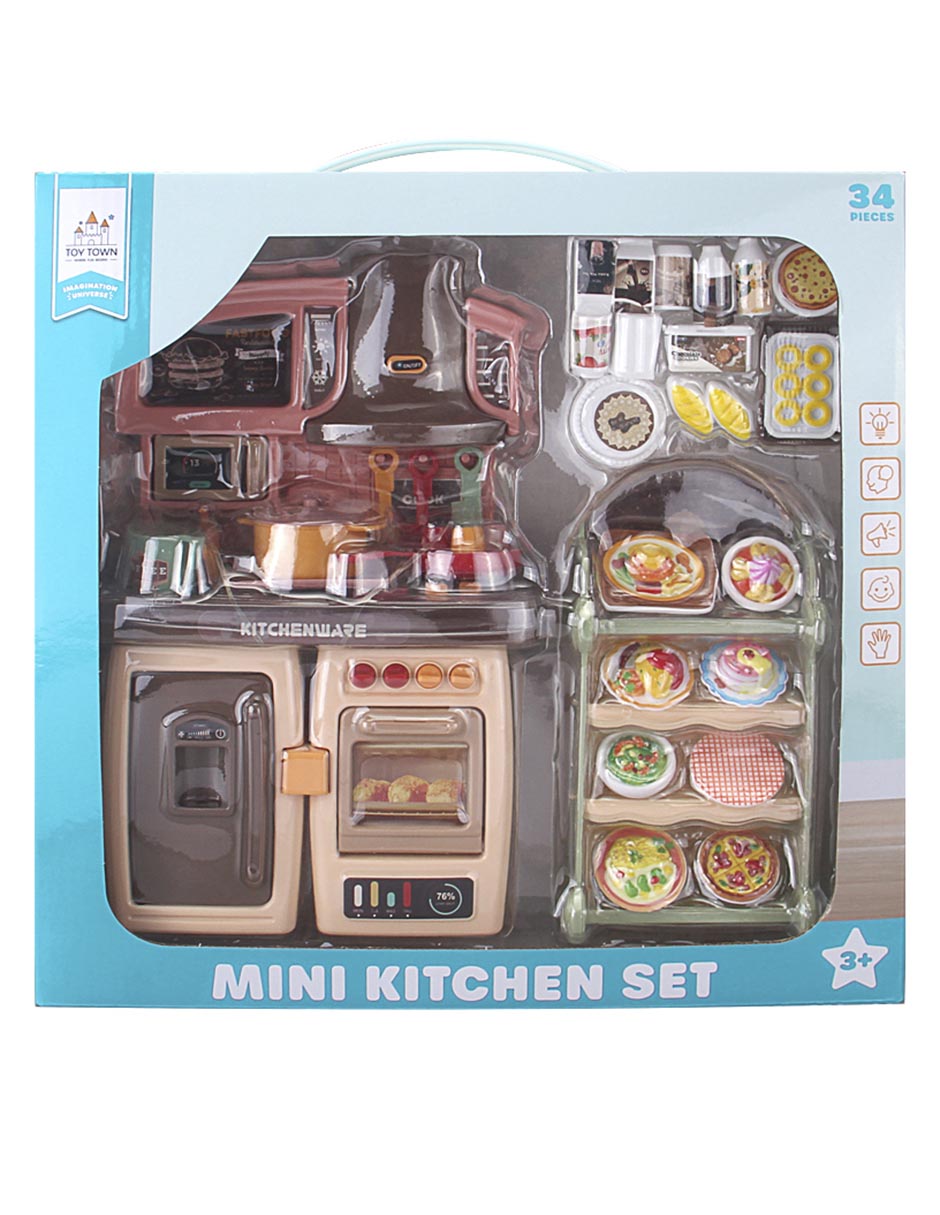 Mini Kitchen Set juego de rol para niños 2