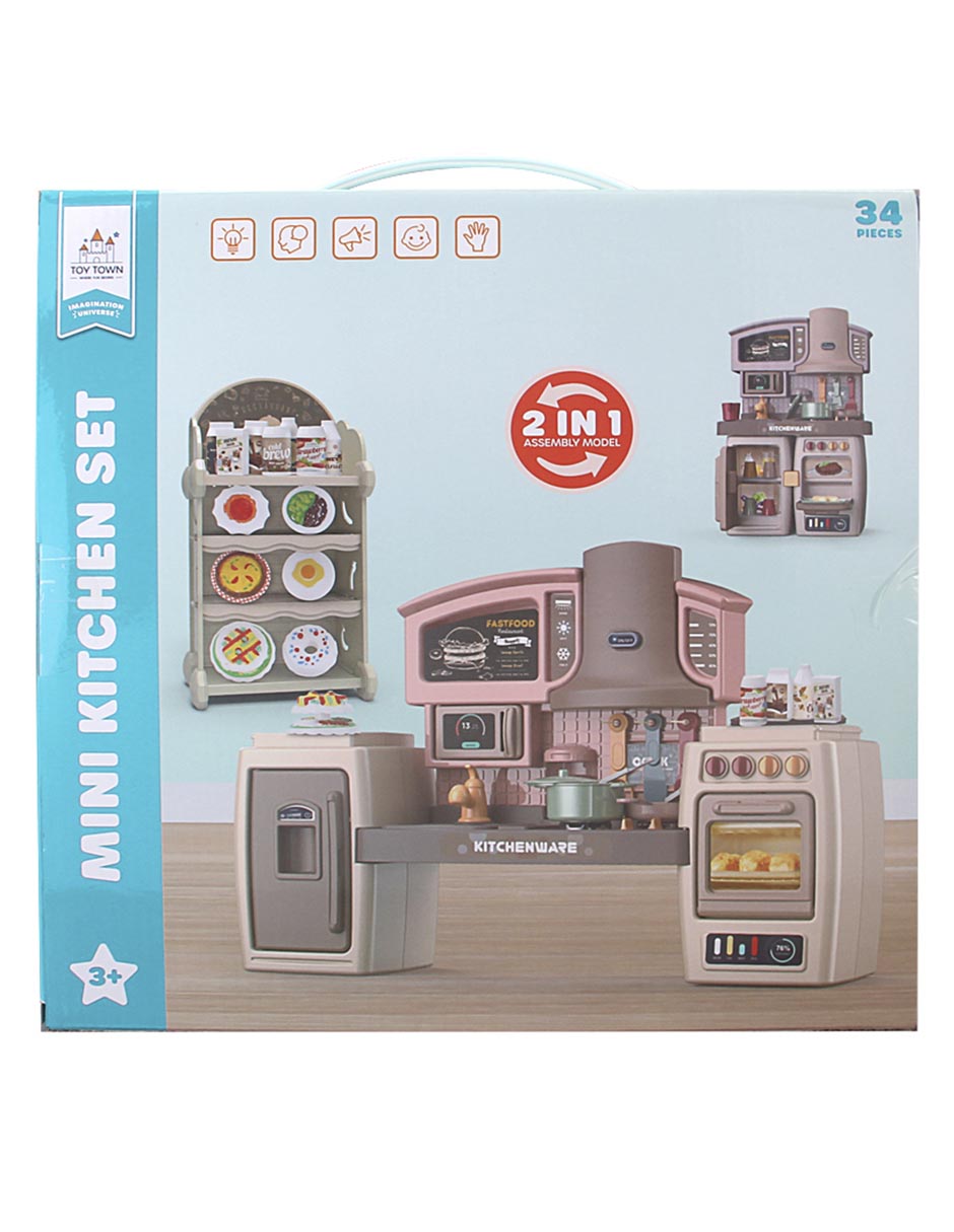 Mini Kitchen Set juego de rol para niños 3