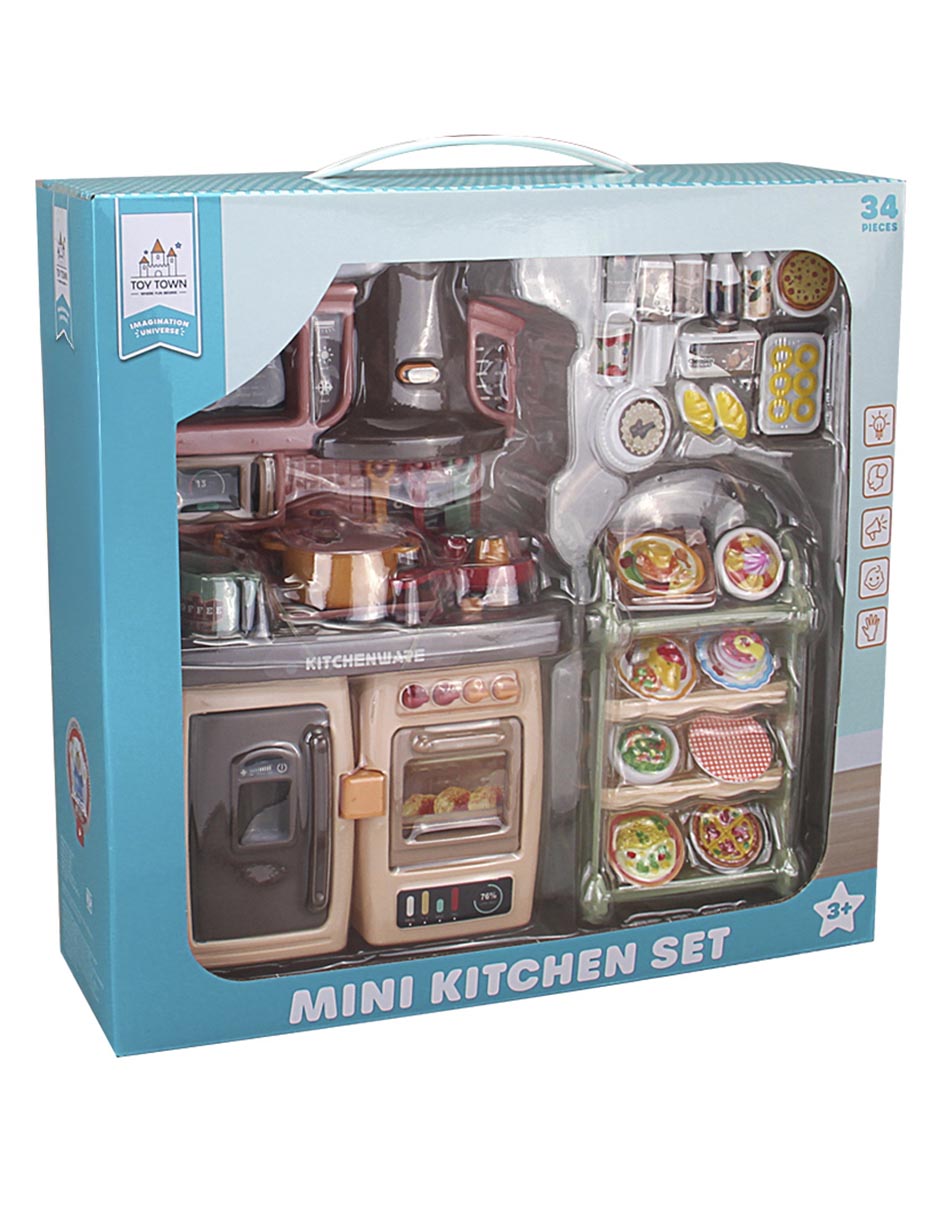 Mini Kitchen Set juego de rol para niños 5