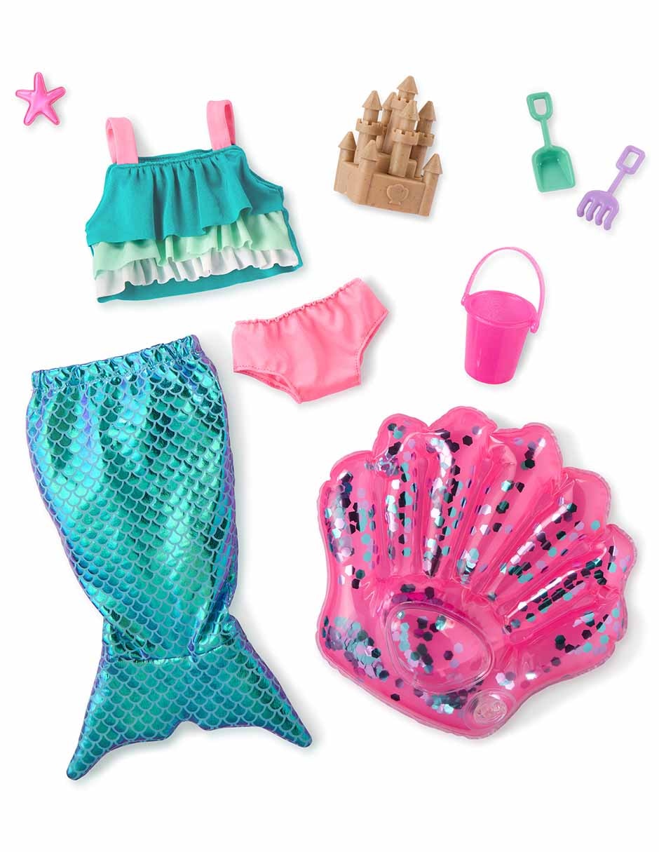 Conjunto de traje de baño Mermaid Dreams sirena