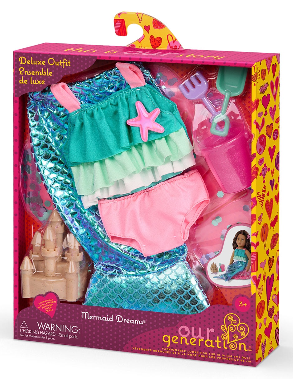 Conjunto de traje de baño Mermaid Dreams sirena 2