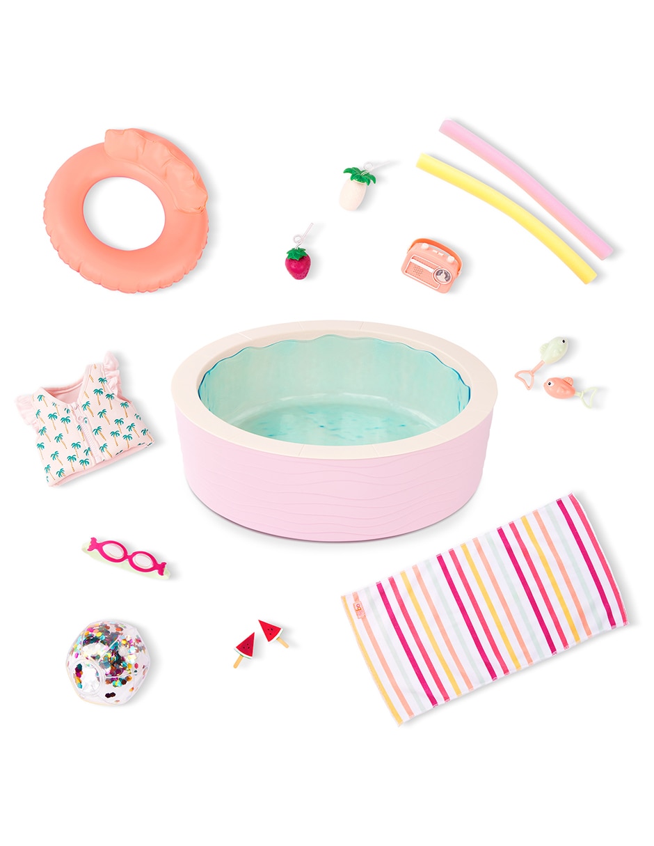 Piscina con accesorios 3