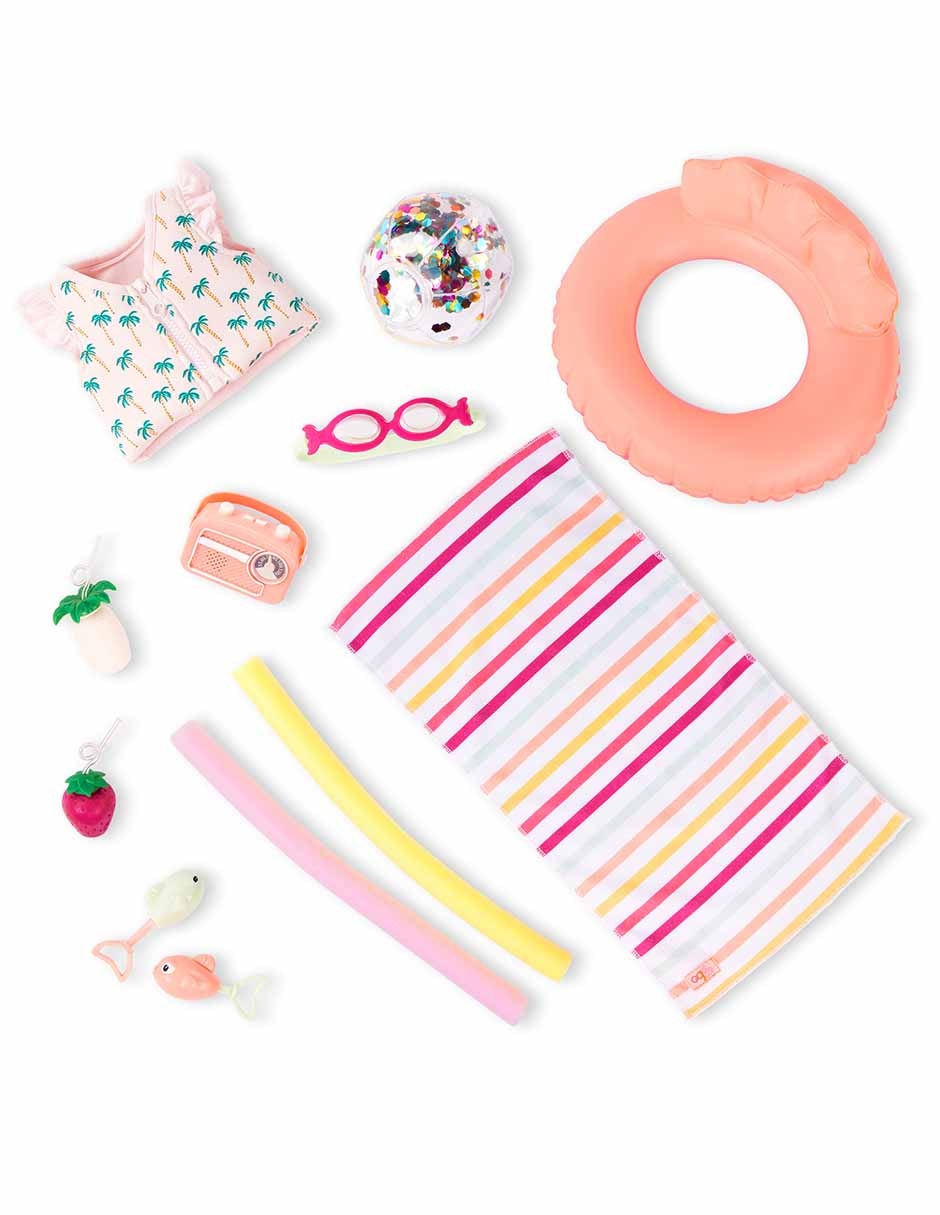 Piscina con accesorios 4