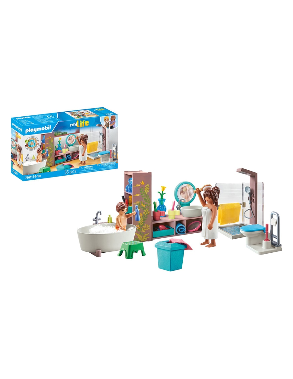 Playmobil Baño 71611 My Life Toys 